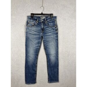 BKE Jake Jeans Mens 32R Straight Leg Blue Stretch Denim 32 X 30
